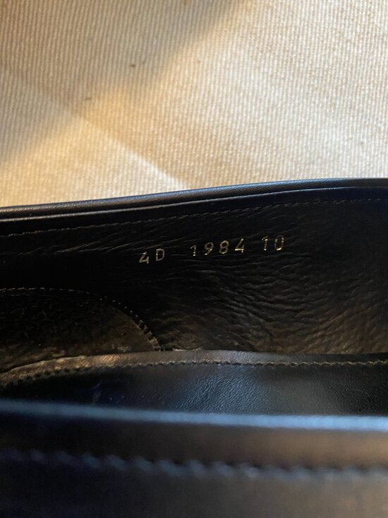 Prada Linea Rossa Black Leather Rubber Sole Loafers Size 11 main image 8